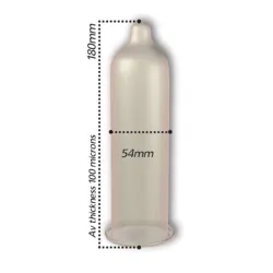 Pasante Préservatifs Extra 54mm x12